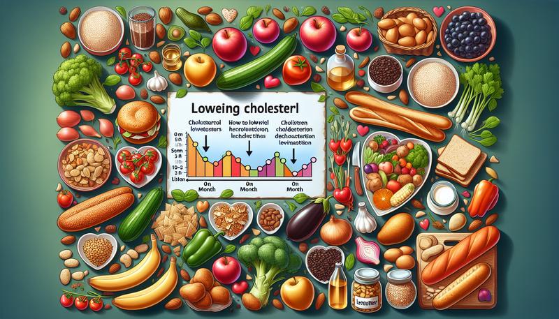 膽固醇一個月可以降多少？什麼食物可降低膽固醇？